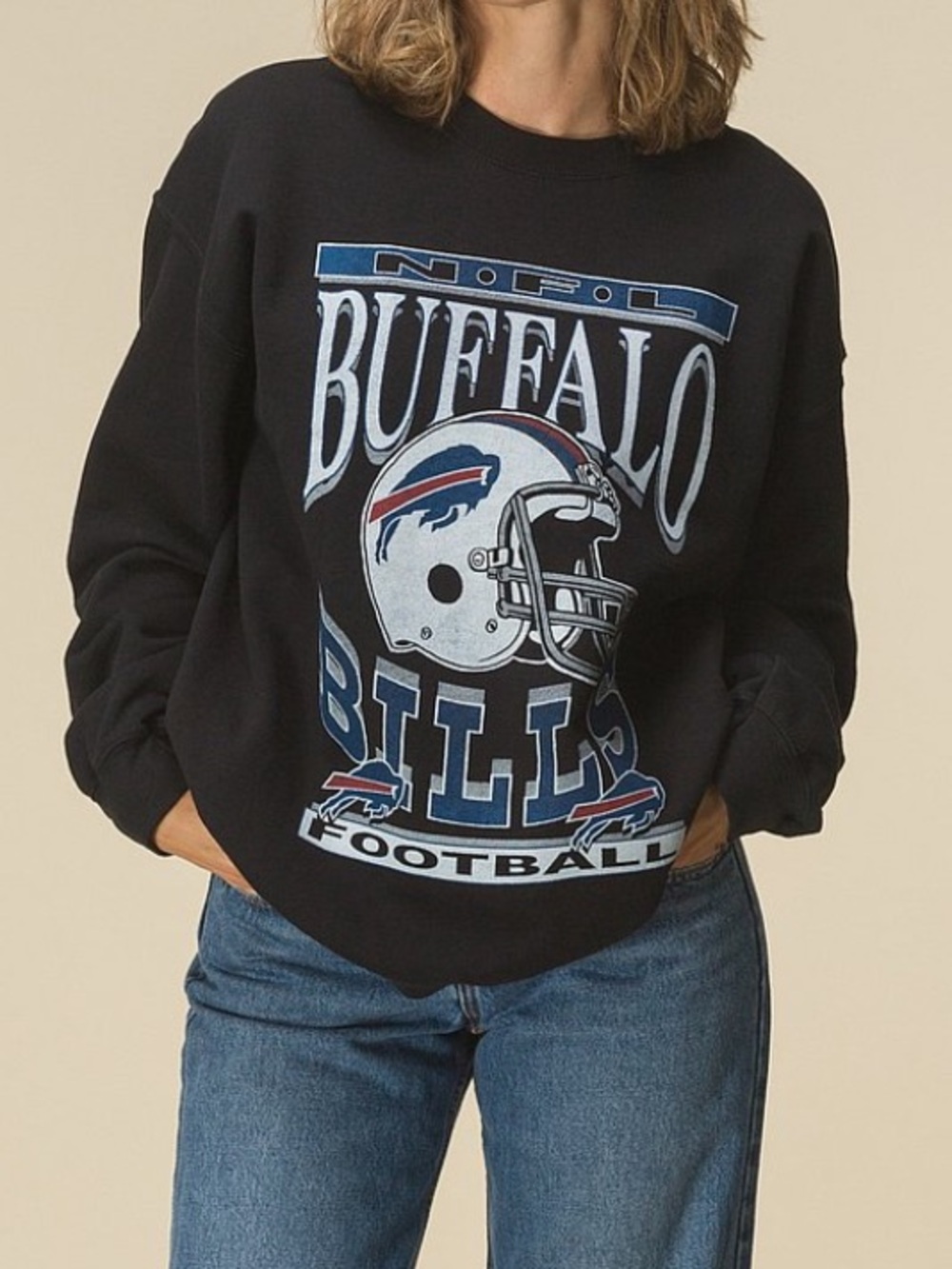 Junk Food Buffalo Bills Crewneck Sweatshirt